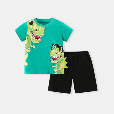 poletni komplet dinozaver zelen